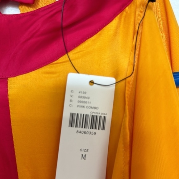 NWT Anthropologie Pinnacle by Shruti Sancheti satin ruffle maxi dress - Picture 9 of 9